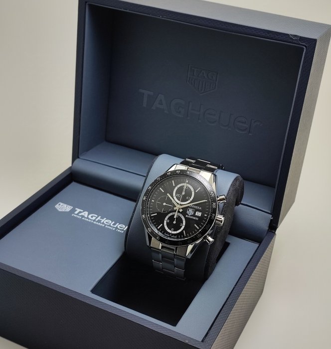 TAG Heuer - Carrera Calibre 16 Chronograph - Ingen mindstepris - Ref. CV2010 - Mænd - 2011-nu