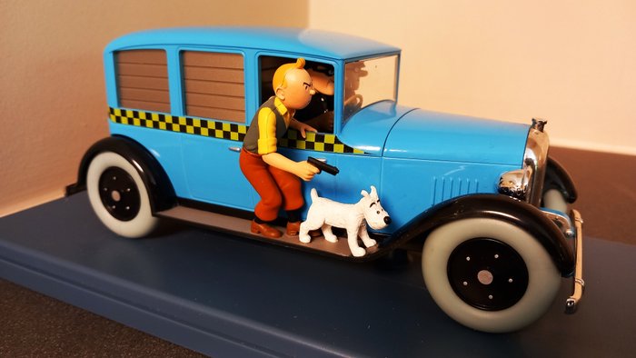 Moulinsart / Hachette - Tintin - MOULINSART 1 / 24  -  7  - Le Taxi Checker de Chicago - ''Tintin en Amérique''  *** MINT ***