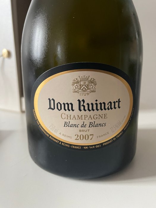 2007 Ruinart, Dom Ruinart - Champagne Blanc de Blancs - 1 Flaske (0,75L)