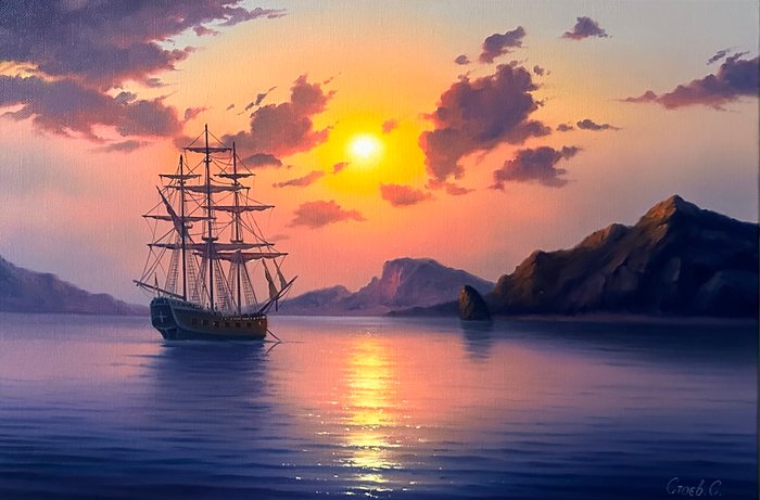 Sergei Stoev (1971) - Frigate of hope