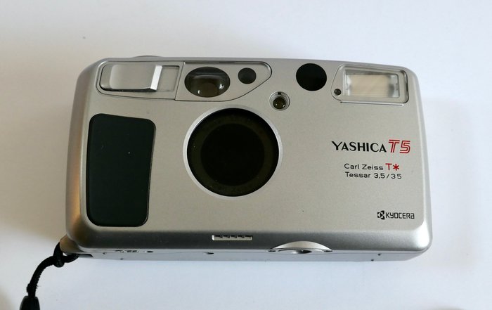 Yashica T5 with Eagle Eye Carl Zeiss Tessar 3,5/35mm T* | Analogt kompaktkamera