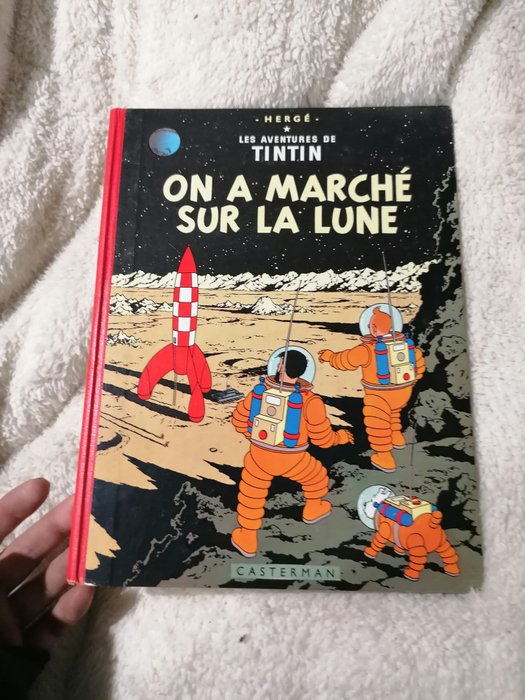 Tintin - Ensemble de 3 rééditions - T8 + T16 + T17 - 3 Albums - 1963/1964