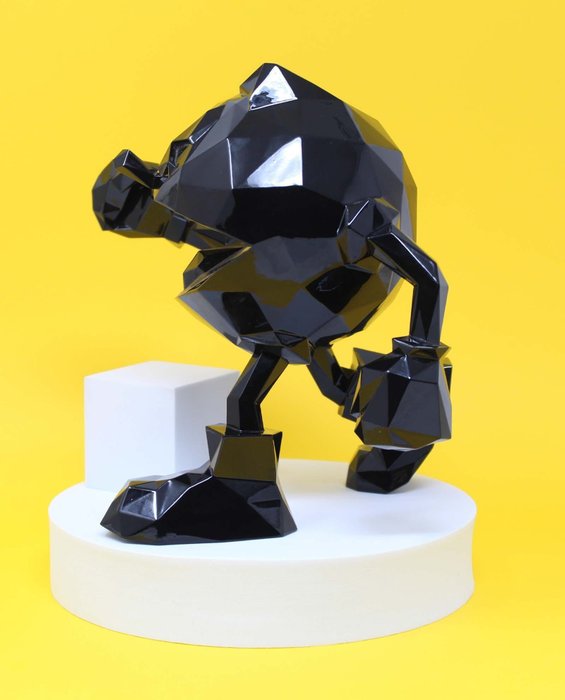 Richard Orlinski (1966) - Pac-Man - THE OFFICIAL SCULPTURE - Black