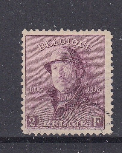 Belgien 1919 - Albert med hjelm - OBP : 176