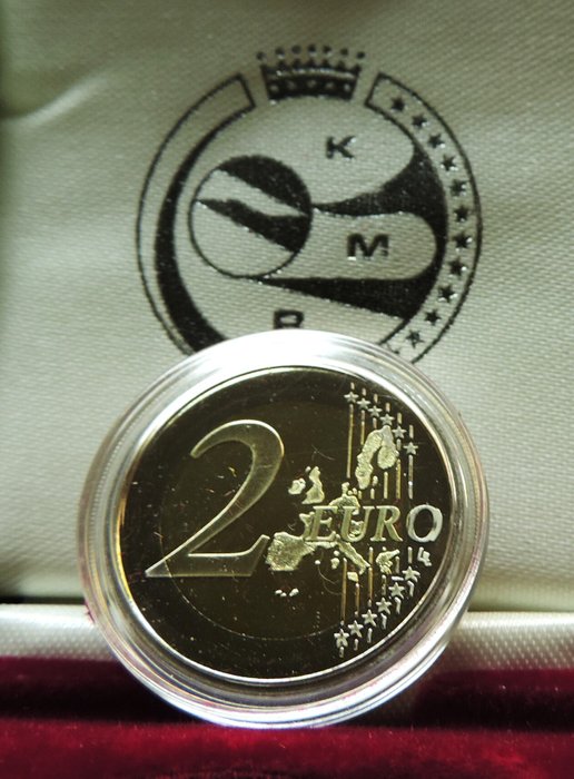 Belgien. 2 Euro 2006 "Atomium" Proof  (Ingen mindstepris)