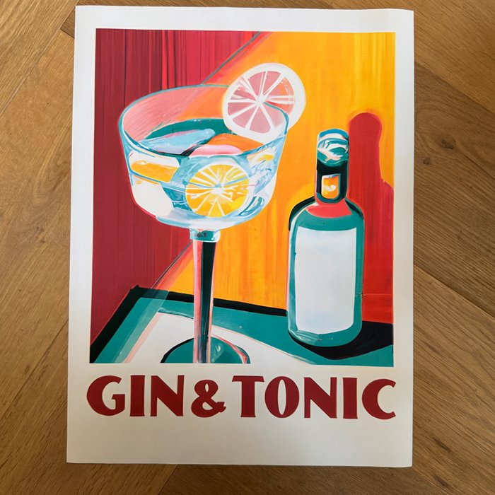 Created by British soldiers in India - Gin  Tonic Poster