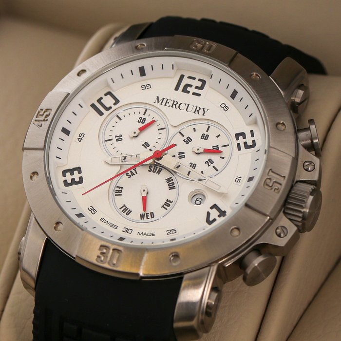 Mercury - Swiss Chronograph - ME265-SX-1 - Ingen mindstepris - Mænd - 2011-nu