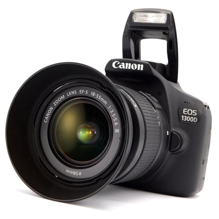 Canon EOS 1300D + EF-S 18-55mm F/3.5-5.6 III #WIFI#DSLR#DIGITAL REFLEX Digitalt refleks kamera (DSLR)