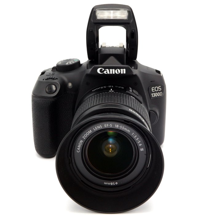 Canon EOS 1300D + EF-S 18-55mm F/3.5-5.6 III #WIFI#DSLR#DIGITAL REFLEX Digitalt refleks kamera (DSLR)