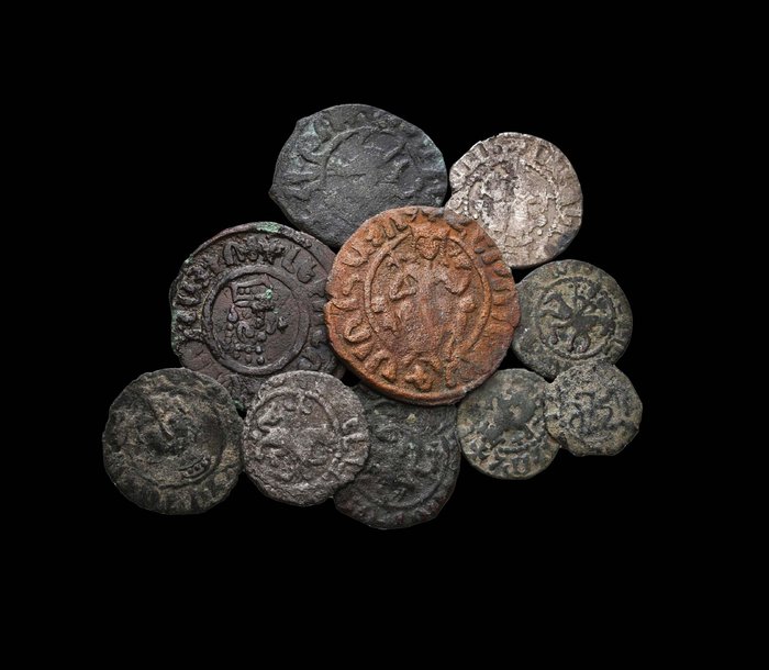 . Armenia, A Lot of 10x Select Armenian Coins 9th-12th centuries AD  (Ingen mindstepris)