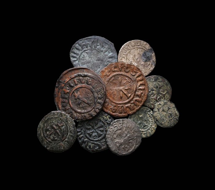 . Armenia, A Lot of 10x Select Armenian Coins 9th-12th centuries AD  (Ingen mindstepris)