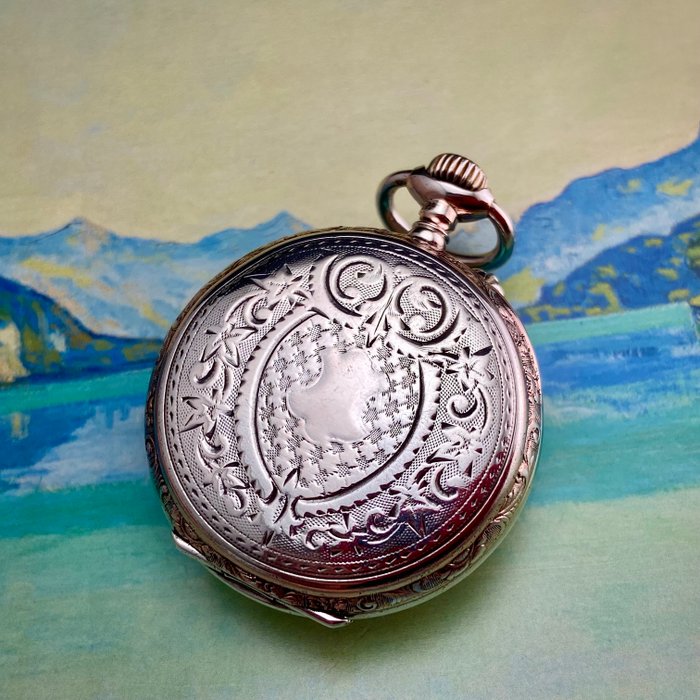 Silver pocket watch - Open face - no reserve price - 1901-1949