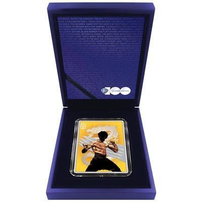 Niue. 10 Dollars 2023 Enter the Dragon Bruce Lee, 5 Oz (.999)