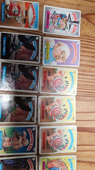 Garbage Pail Kids trading cards van Topps - 92 Loose stickers