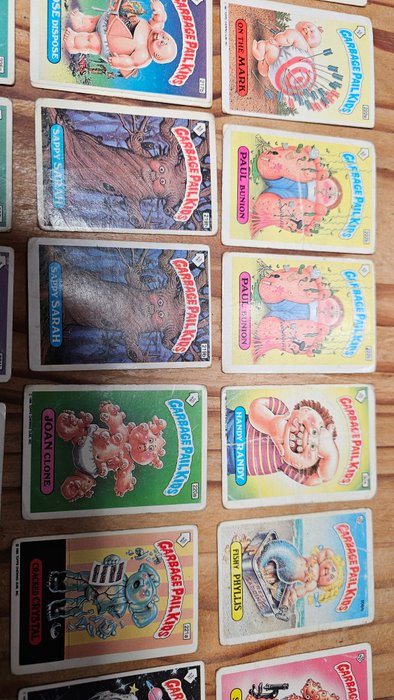 Garbage Pail Kids trading cards van Topps - 92 Loose stickers