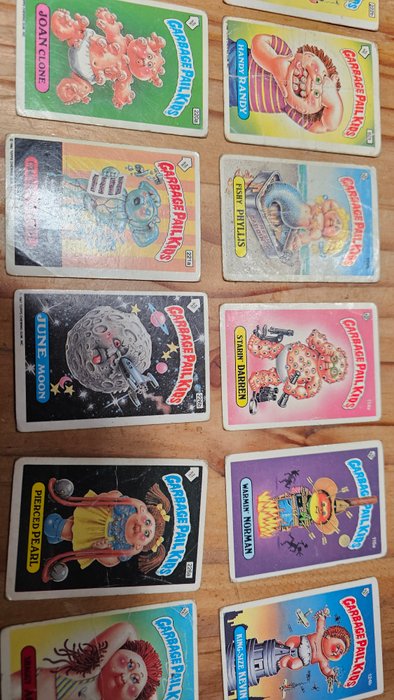 Garbage Pail Kids trading cards van Topps - 92 Loose stickers