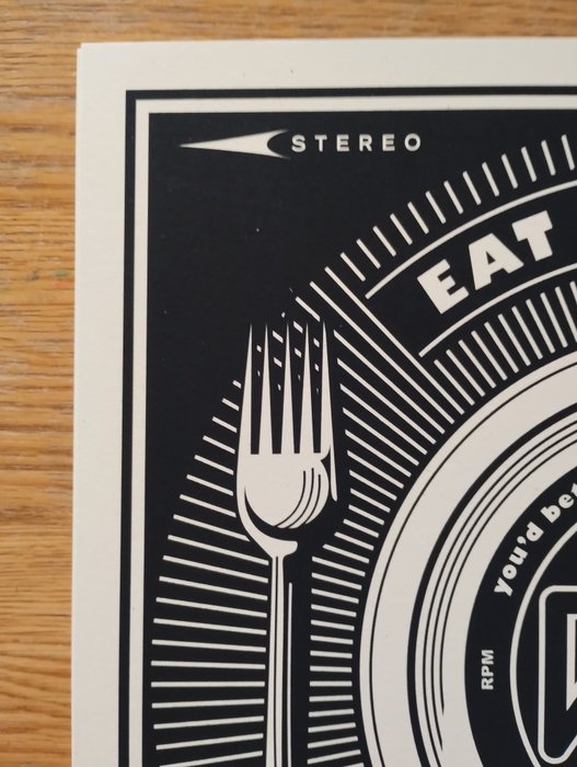 Shepard Fairey (OBEY) (1970) - Eat The Rich (artist proof)