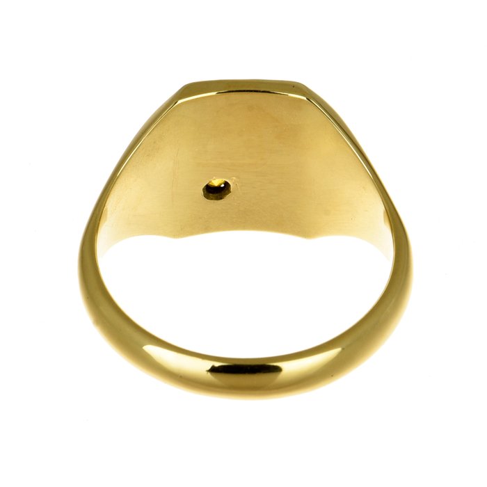 Ring - 9 kt. Gulguld Citrin