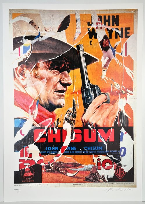 Mimmo Rotella (1918-2006) - Chisum