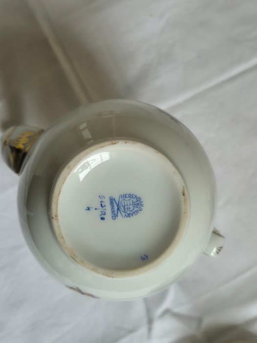 Herend - Kaffesæt til 6 (15) - Rothschild - Porcelæn