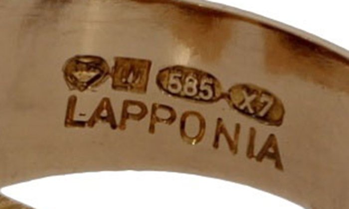 Lapponia - Ring - Björn Weckström - 14 karat Gulguld