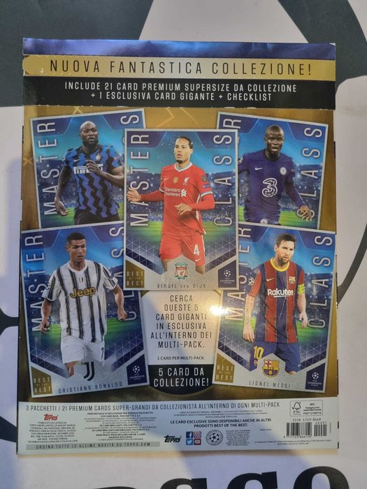 Topps - Champions League 2020/21 - Best of the Best - Multipack + 80 sealed Pack