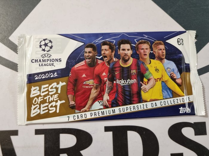 Topps - Champions League 2020/21 - Best of the Best - Multipack + 80 sealed Pack