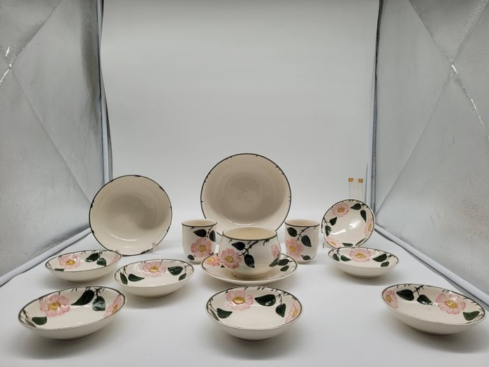 Villeroy  Boch - Middagssæt (12) - Wildrose - Porcelæn