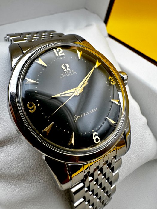 Omega - Seamaster Automatic-Jumbo-Black Gilt Dial-cal. 501 - Ref. 2846 - Mænd - 1950-1959