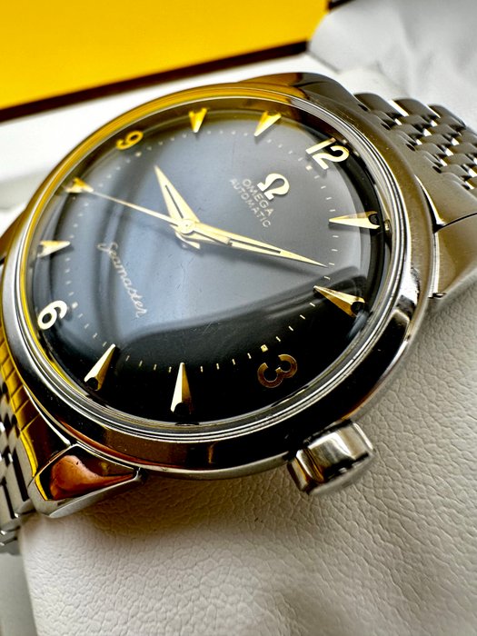 Omega - Seamaster Automatic-Jumbo-Black Gilt Dial-cal. 501 - Ref. 2846 - Mænd - 1950-1959