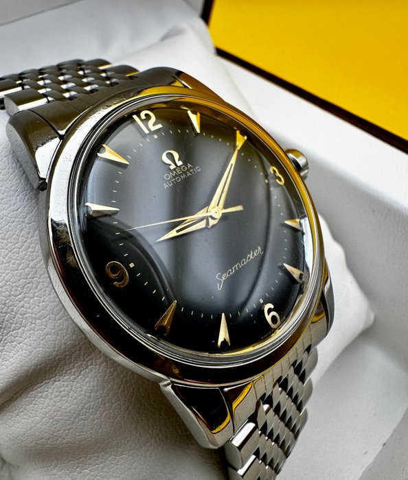 Omega - Seamaster Automatic-Jumbo-Black Gilt Dial-cal. 501 - Ref. 2846 - Mænd - 1950-1959