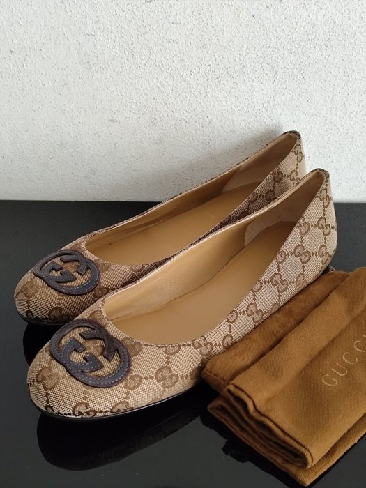 Gucci - Ballerinaer - Størelse: EU 39.5