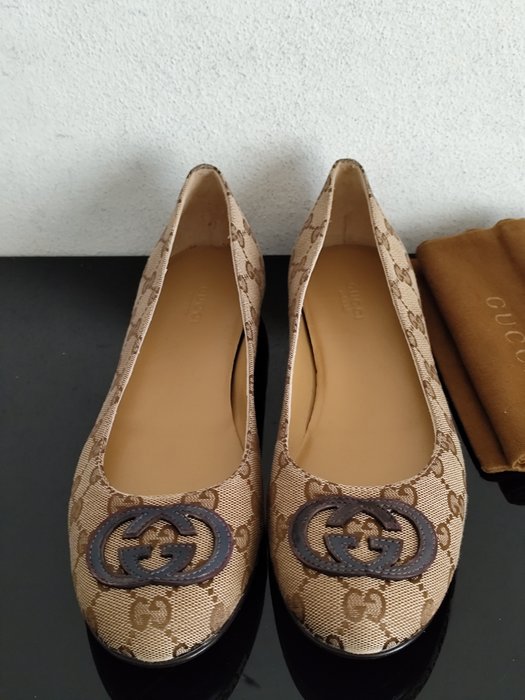 Gucci - Ballerinaer - Størelse: EU 39.5