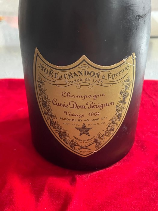 1964 Dom Pérignon - Champagne Brut - 1 Flaske (0,75L)