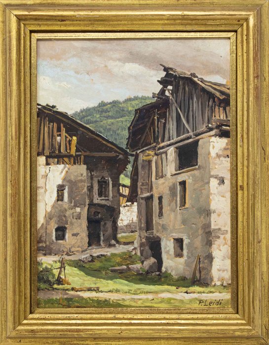 Piero Leidi (1892–1976) - Ponte di Legno