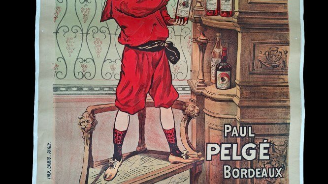 Anonymous - Imprimerie Camis Paris - Le Souverain Vin tonique au vieux porto - Paul Pelgé - 1890‹erne