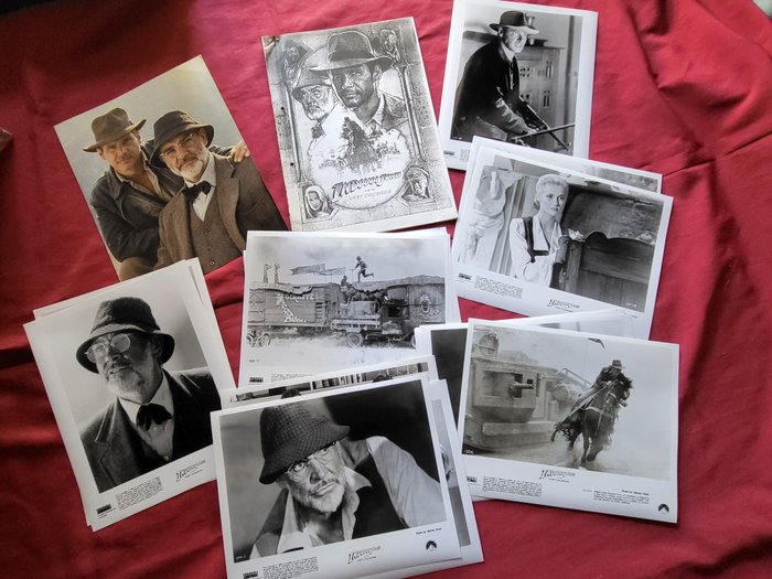 Indiana Jones - The Last Crusade - Harrison Ford - Press Kit with 15 photos