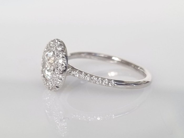 Cocktailring Hvidguld Diamant (Natur) - Diamant