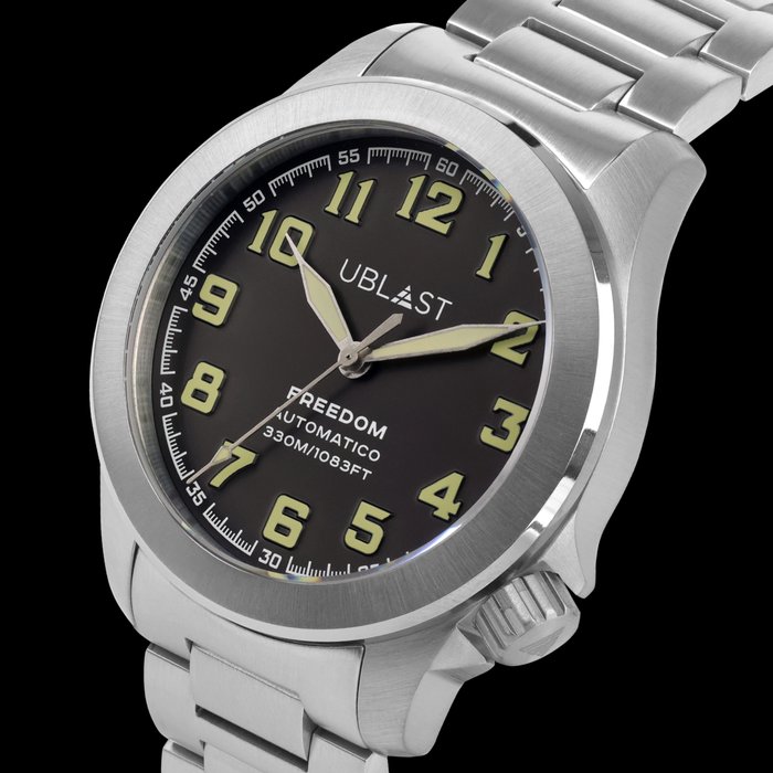 Ublast - FREEDOM - UBFR44GR/S - Automatic - Sub 330M - Mænd - Ny