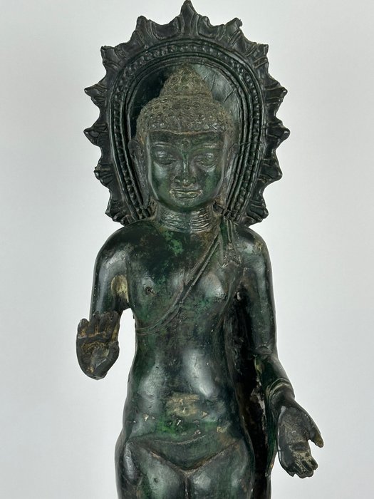 Very large Buddha statue 59 cm - Statue - Cambodia  (Ingen mindstepris)