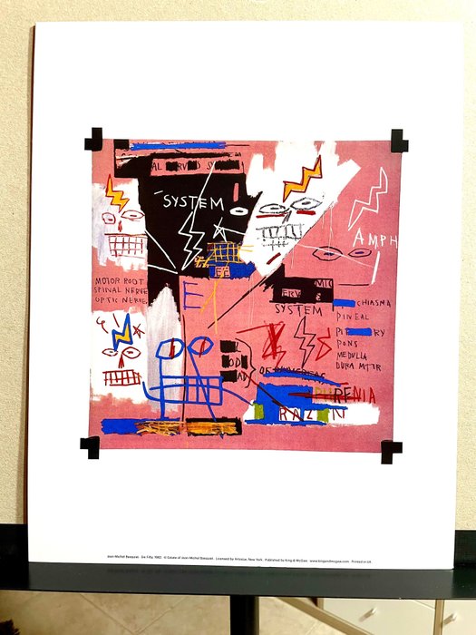 Jean-Michel Basquiat (After) - Six Fitfy (1982)