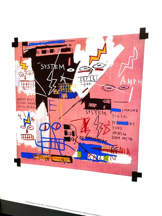 Jean-Michel Basquiat (After) - Six Fitfy (1982)