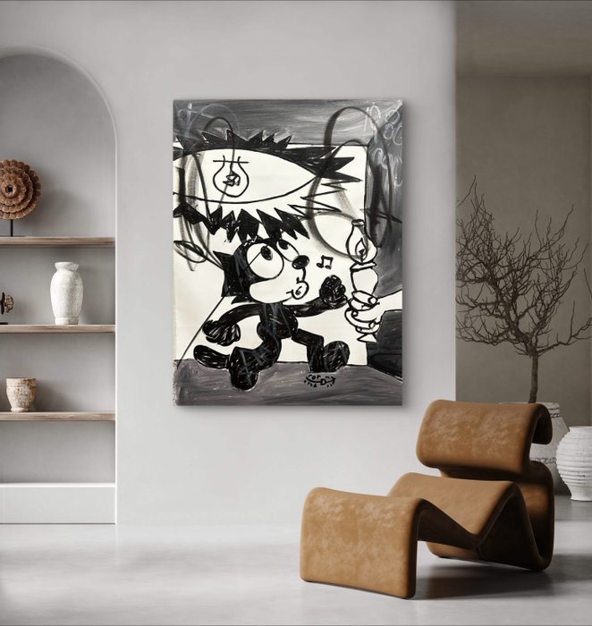 Freda People (1988-1990) - Felix The Cat X Picasso