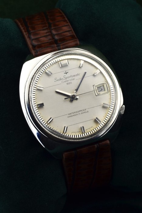 Seiko - Sportsmatic Calendar 820 - Ingen mindstepris - 7625 8050 - Mænd - 1960-1969