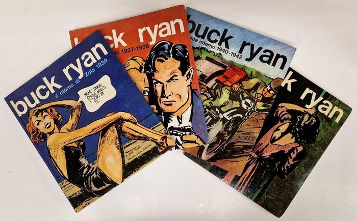 Buck Ryan - Milano Libri Edizioni - 4 Comic - 1976/1979