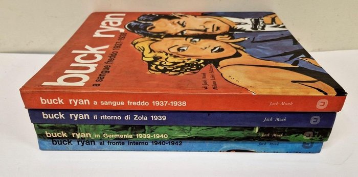 Buck Ryan - Milano Libri Edizioni - 4 Comic - 1976/1979