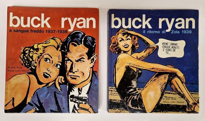 Buck Ryan - Milano Libri Edizioni - 4 Comic - 1976/1979