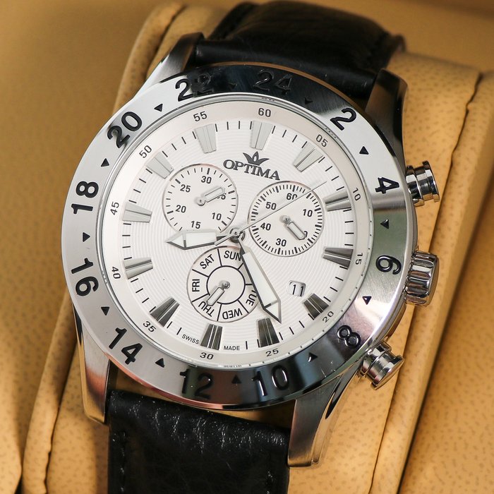 OPTIMA - Swiss Chronograph - OSC333-SL-1 - Ingen mindstepris - Mænd - 2011-nu