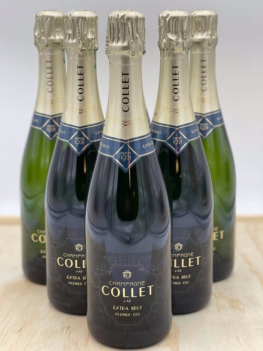 Collet, Extra Brut - Champagne Premier Cru - 6 Flasker (0,75 L)