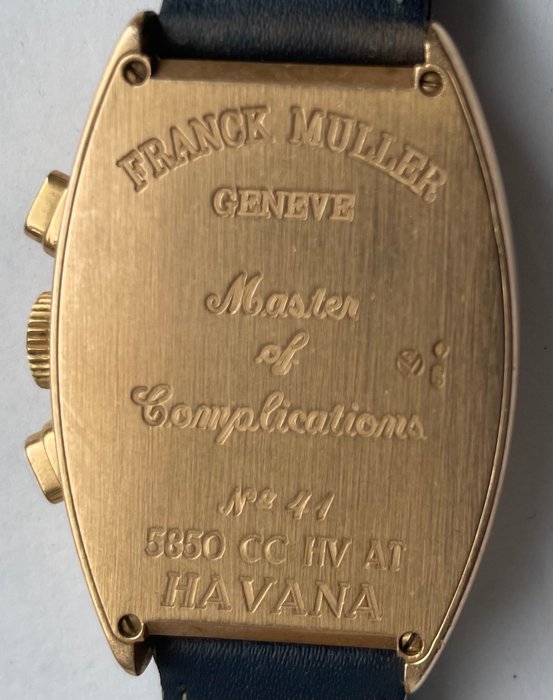 Franck Muller - Master Of Complication - Nr 41 5850 CC HV AT - Mænd - 1990-1999